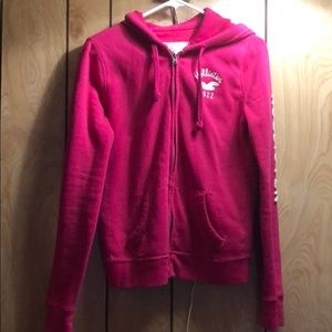 Hollister Zip Up Hoodie